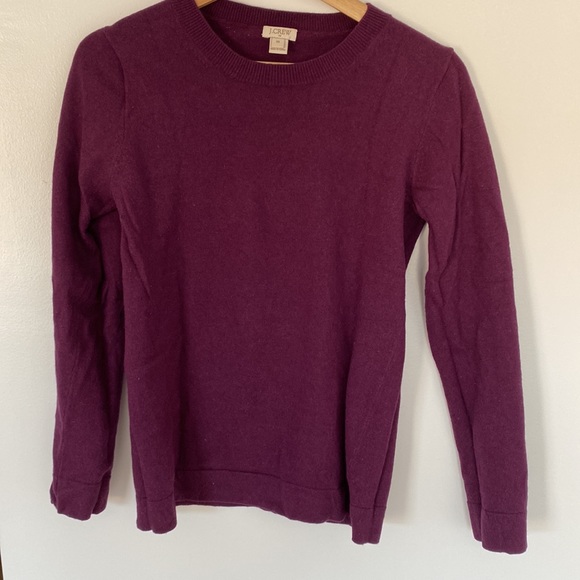 J Crew Burgundy Sweater XS - Picture 8 of 8